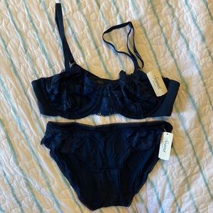 Matching bra and panties from Soma